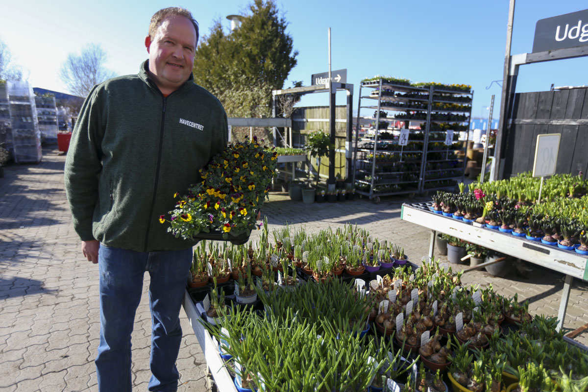 Kalundborg Havecenter er i forårshumør