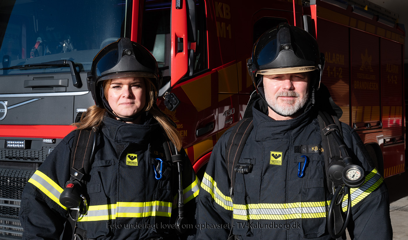 Ægtepar slukker brand og redder liv