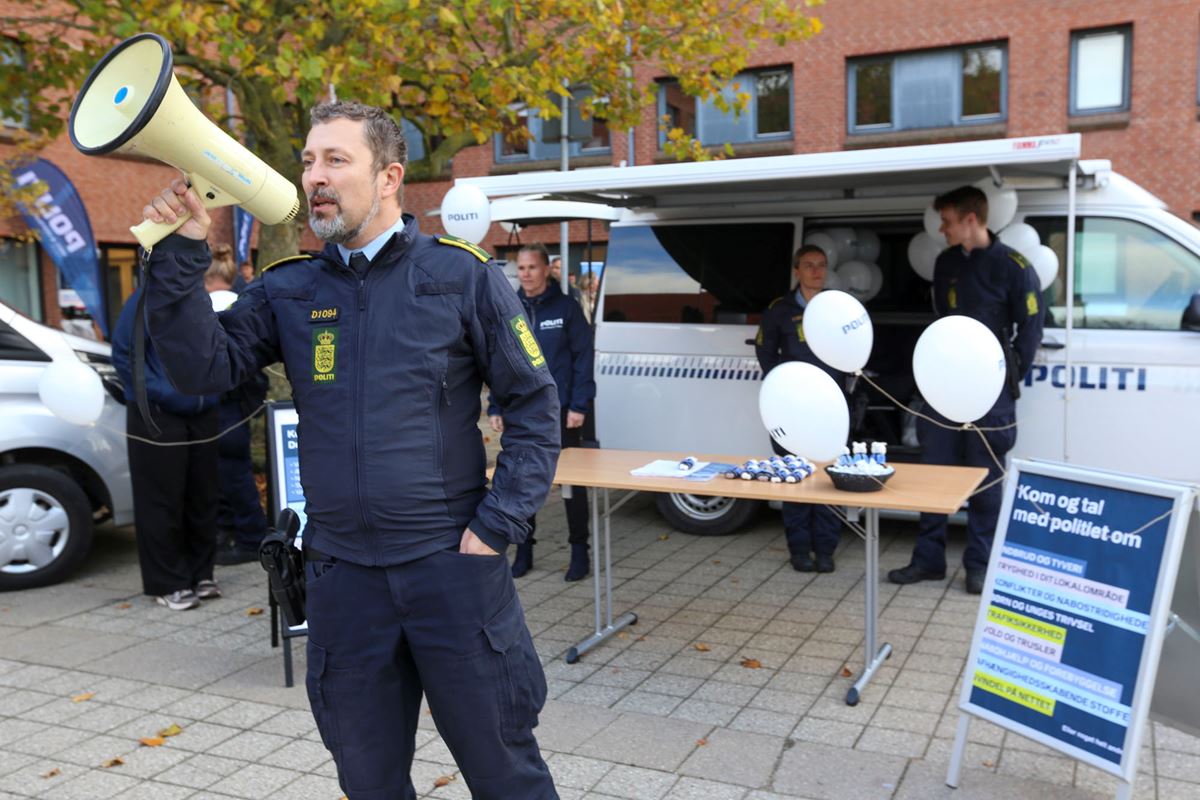 Åbent hus hos nærpolitiet