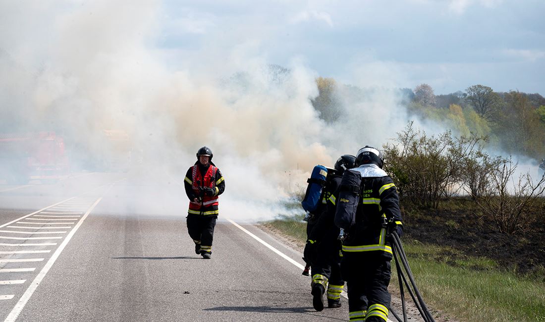 Pas på brandfare på grund af tørke