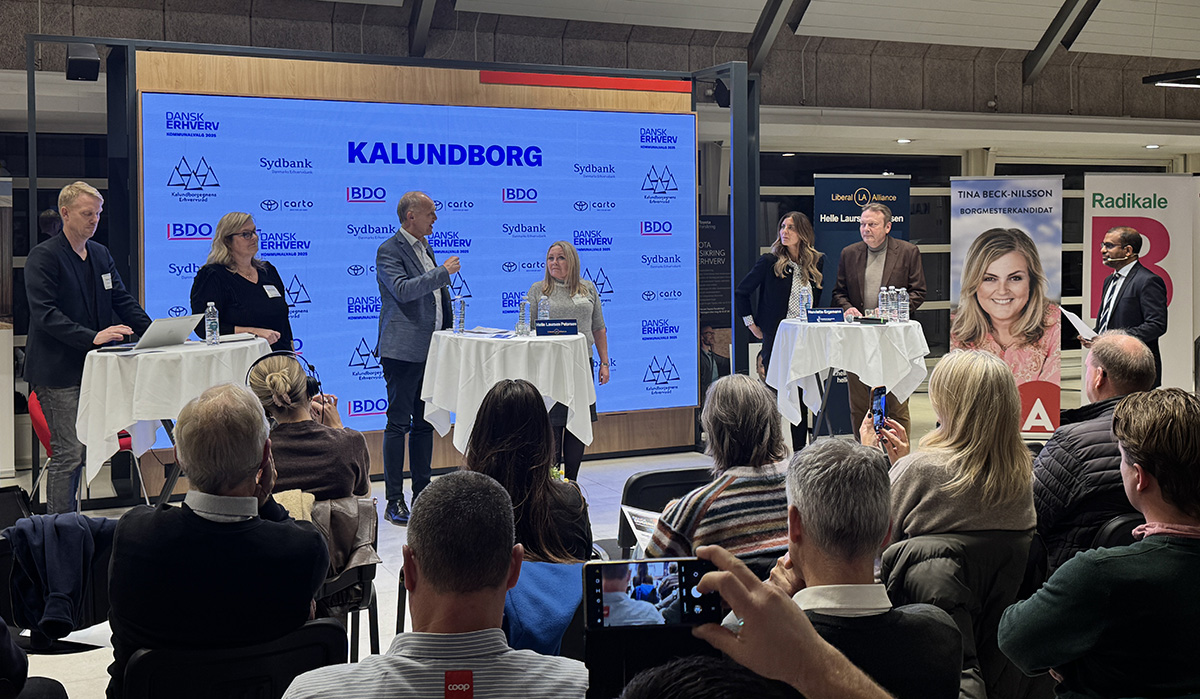 Erhvervsvælgermøde med besøg af Jakob Ellemann-Jensen 