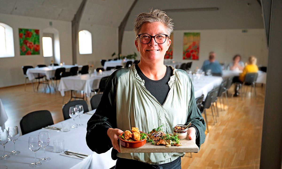 Tina Thrysøe flytter caféen til nye lokaler