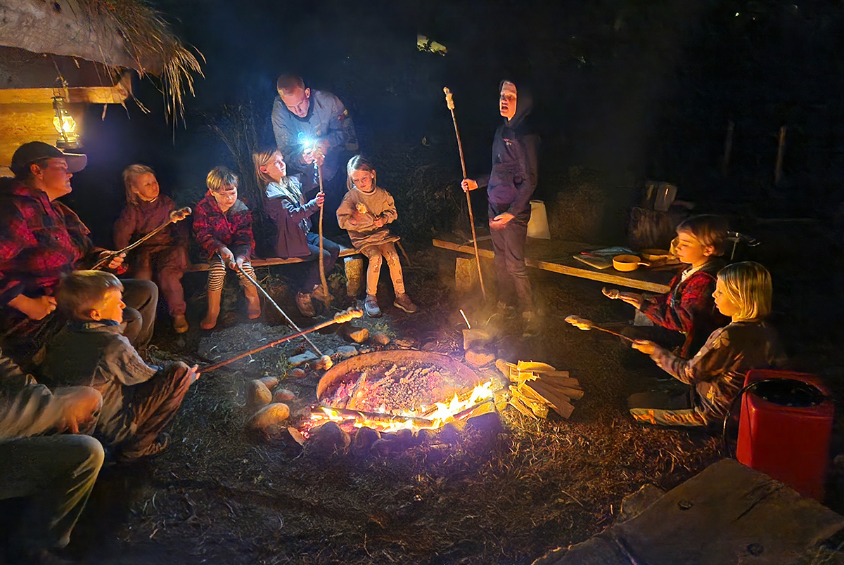 FDF Kalundborg trodsede blæst og regn
