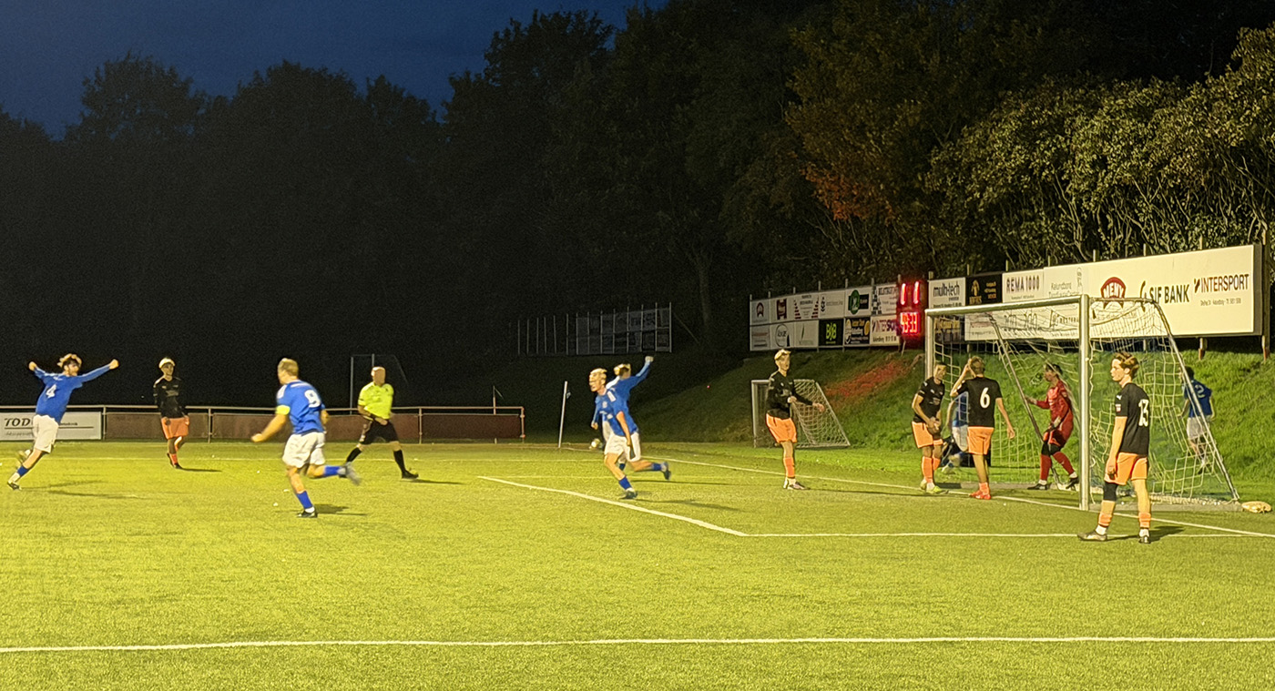 Raklev-sejr i 60-minutters kamp