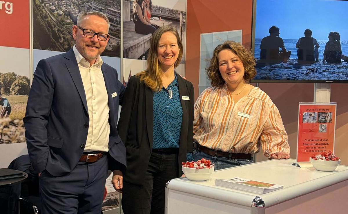 Stor interesse for Kalundborg på Europas største jobmesse