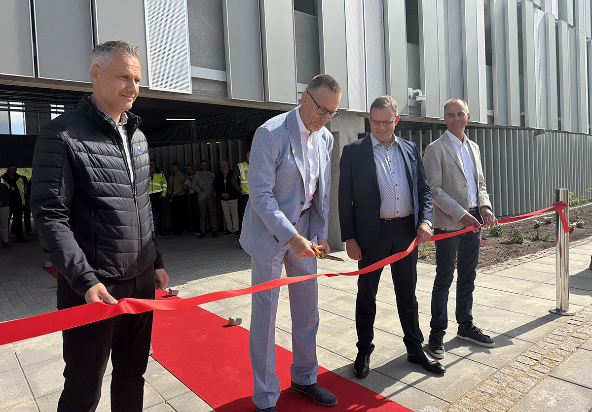 Novo Nordisk indvier nyt parkeringshus i Kalundborg