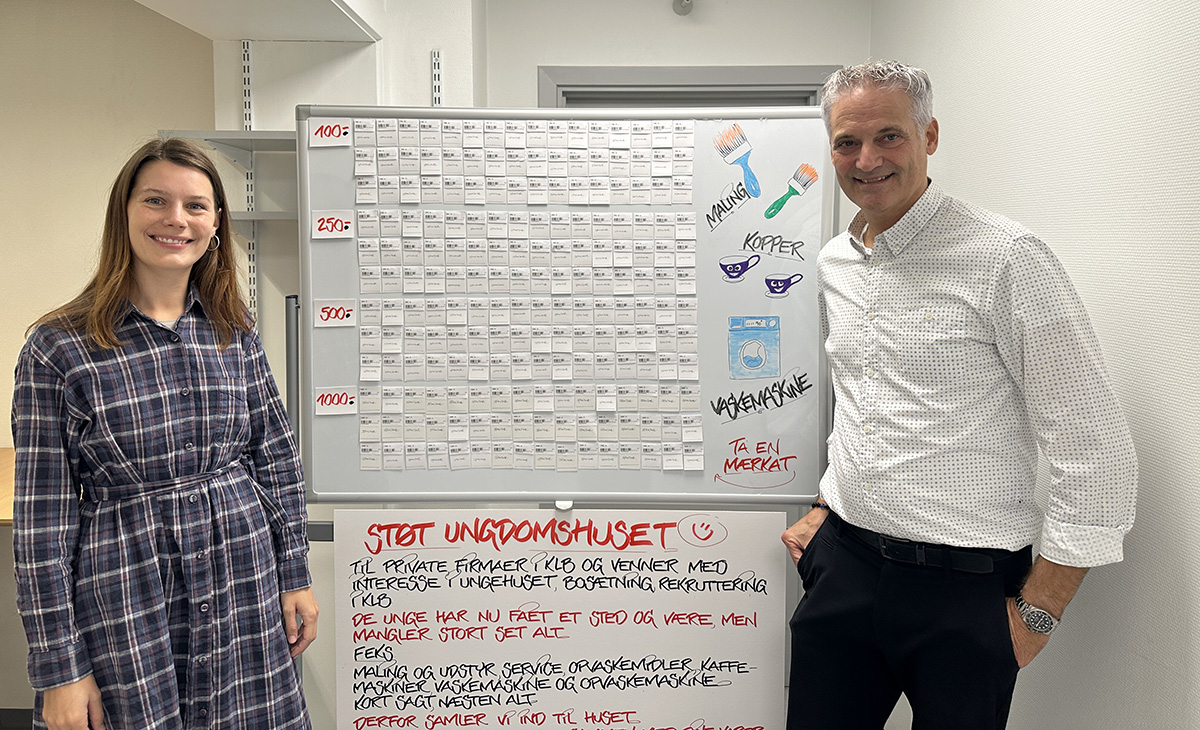 Kalundborgs nye ungehus samler støtte gennem Kvickly