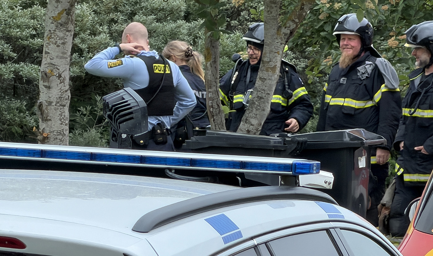 Brand i sommerhus
