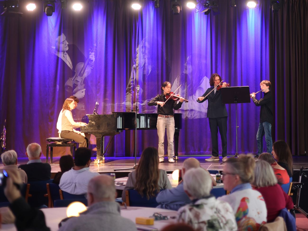 Tredjeårselever leverede en fornem gallekoncert