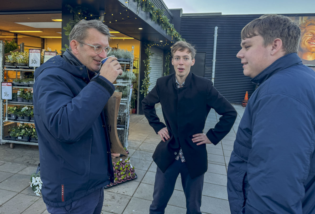 Ministeren kom for at støtte Venstre