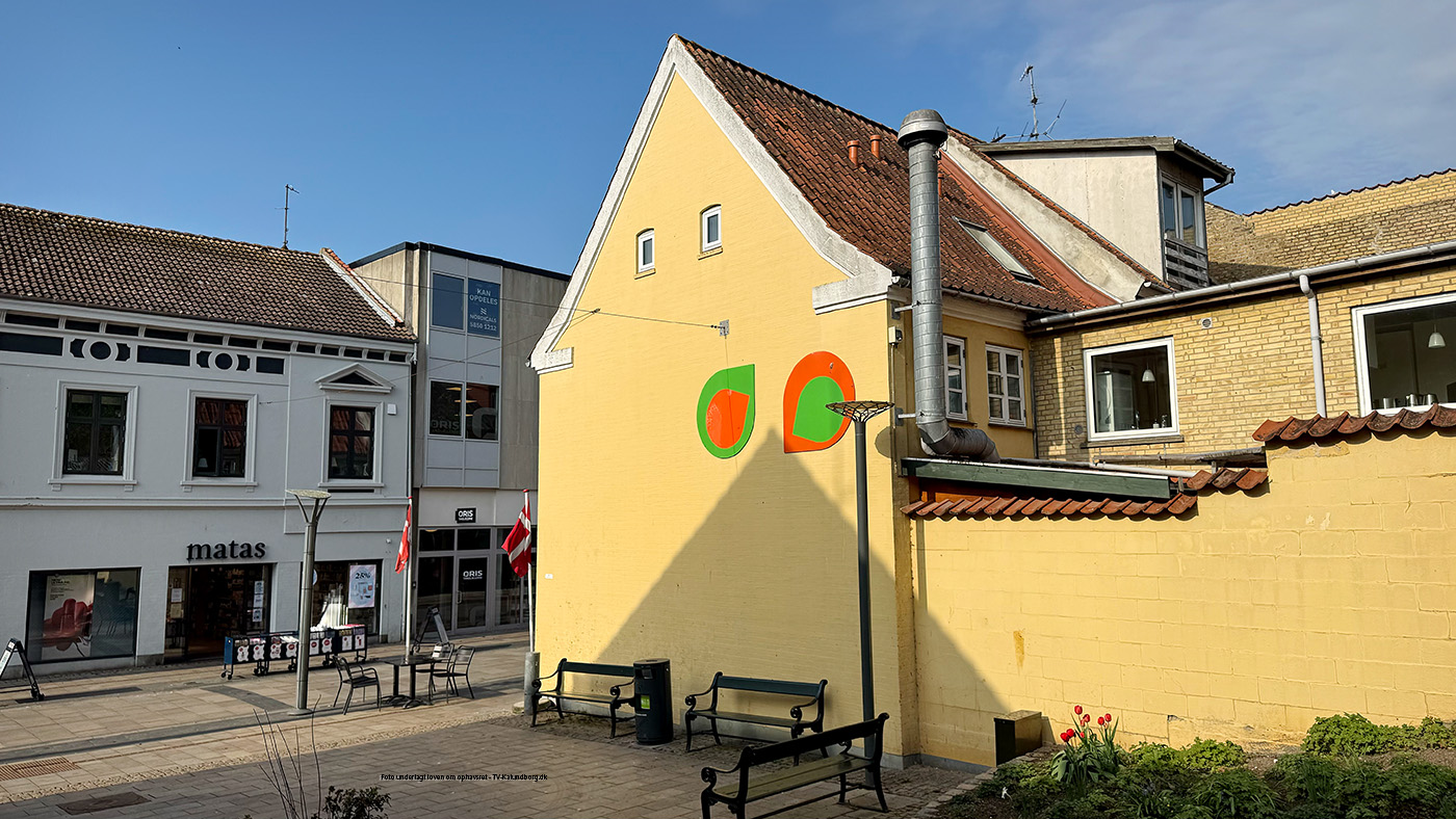 Grete Balles gavlmaleri skal udsmykke Solskinspladsen