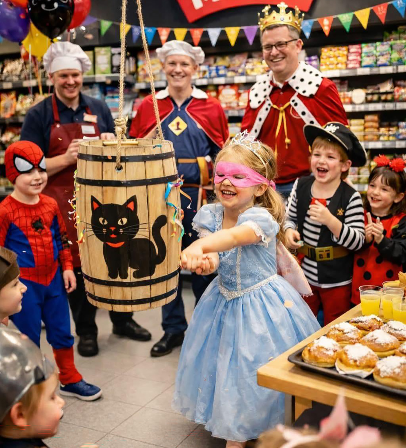 Gratis fastelavnsboller og tøndeslagning nu på søndag