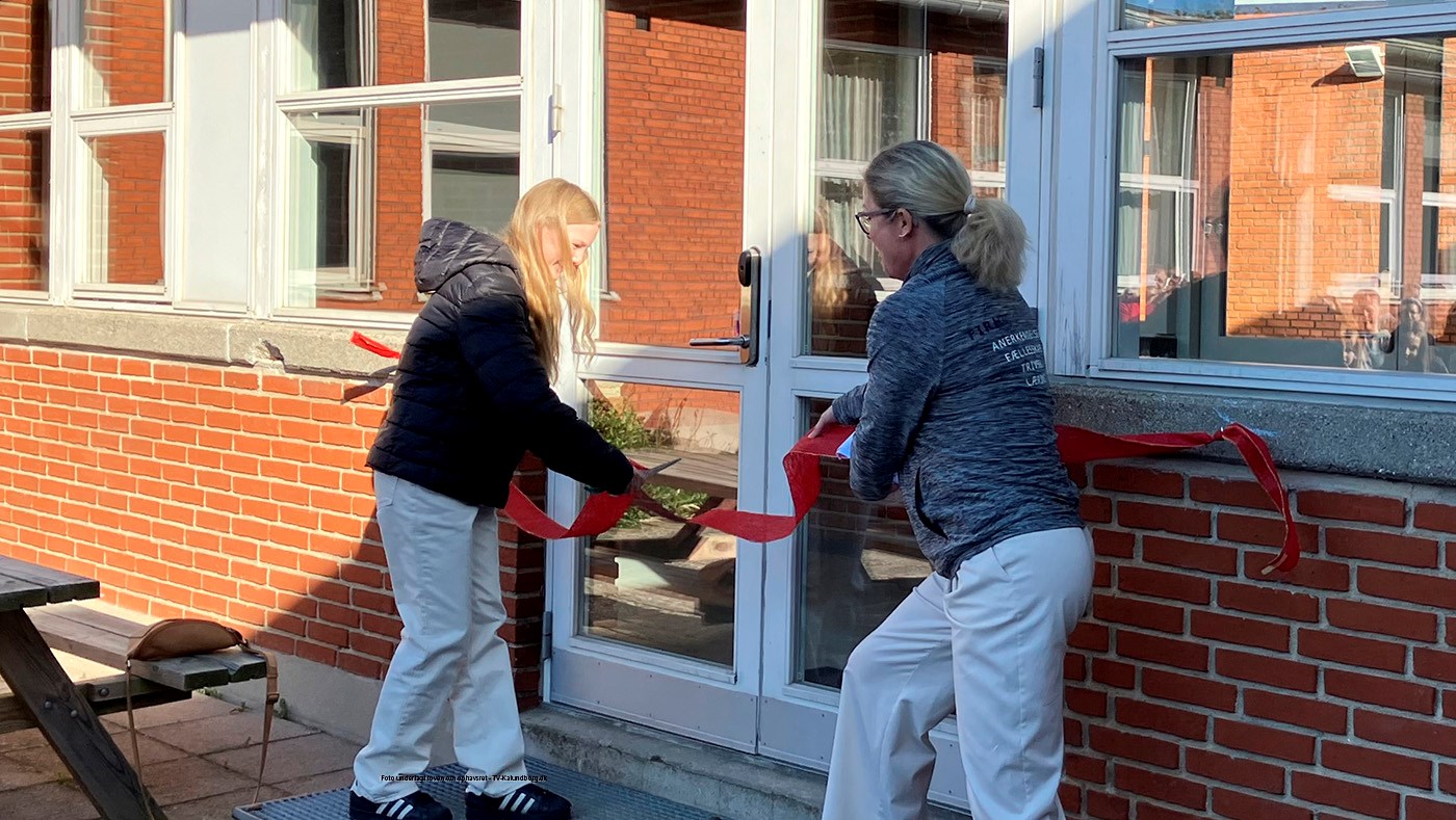 Klar til at indvie en fremtidssikret folkeskole i hjertet af lokalsamfundet