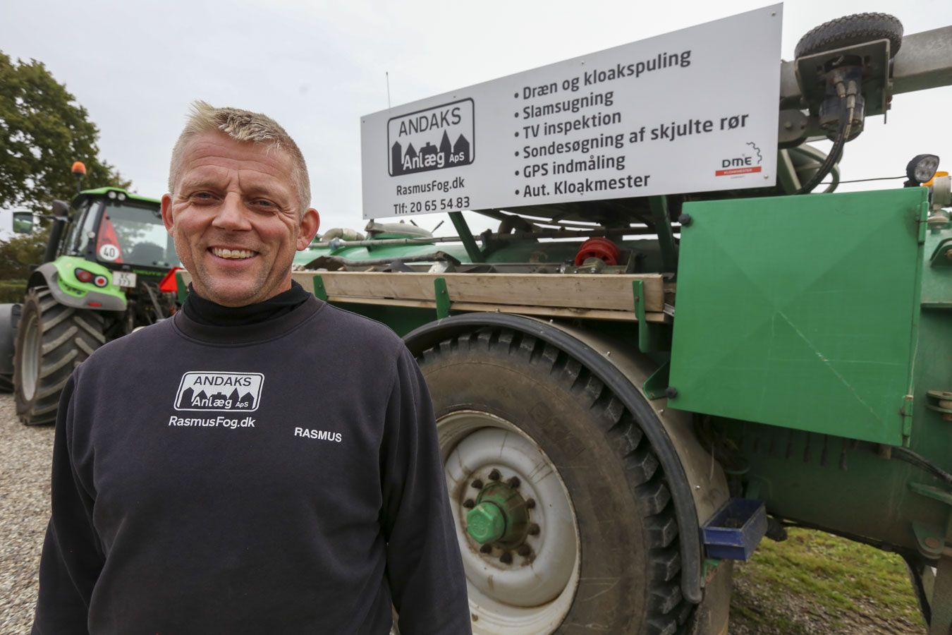 Andaks Anlæg ApS overtager materiel fra erfaren lokal aktør