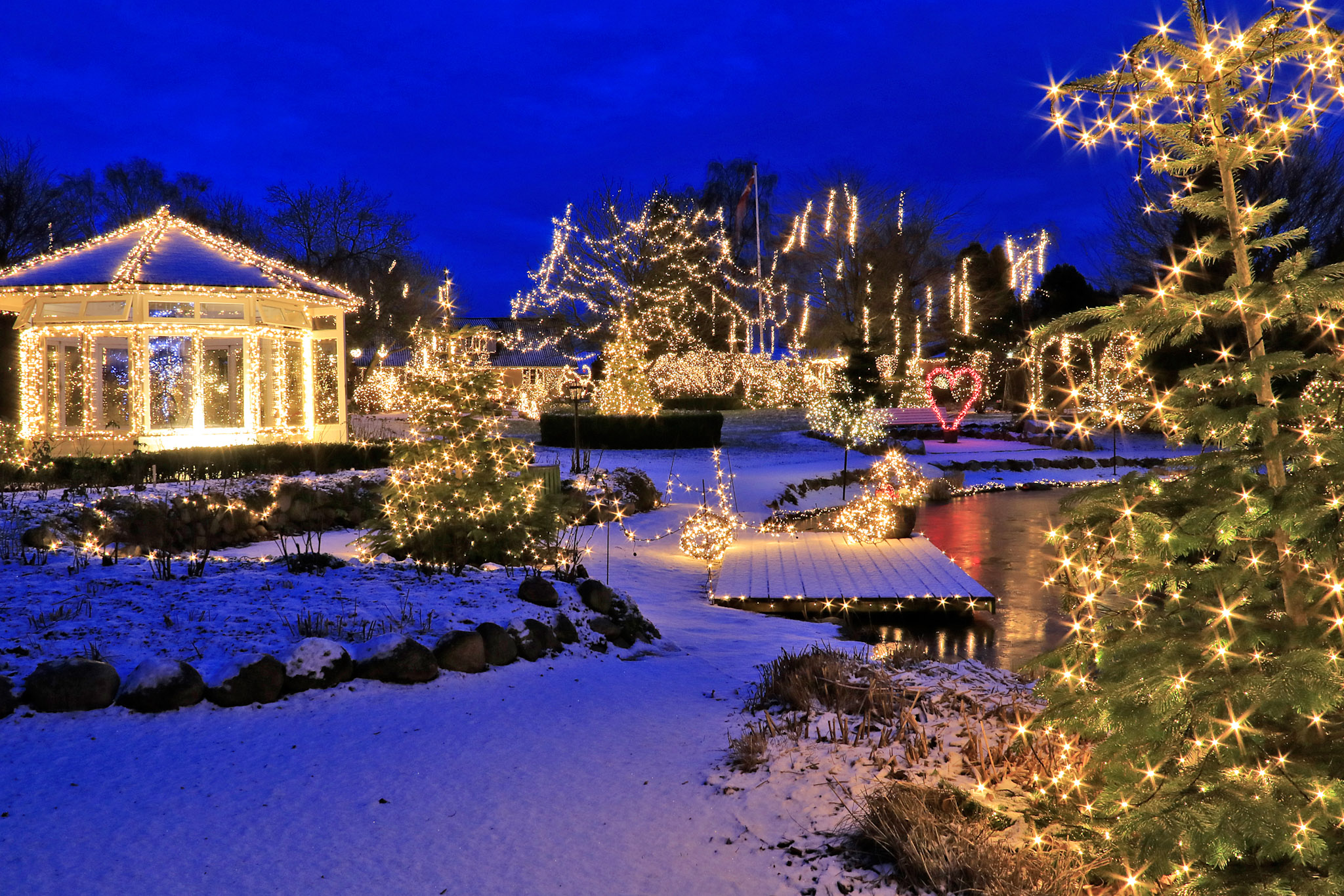 Jul i Birkegårdens Haver