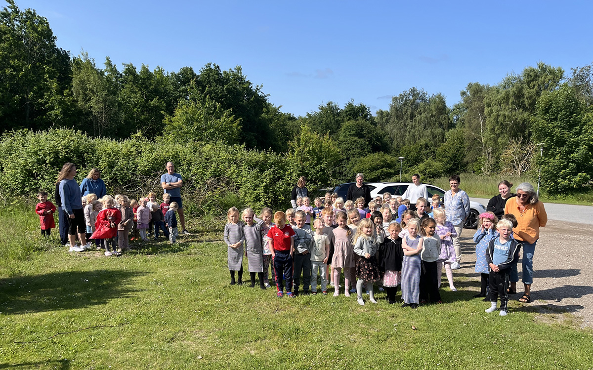 Brandøvelse i børnehaven