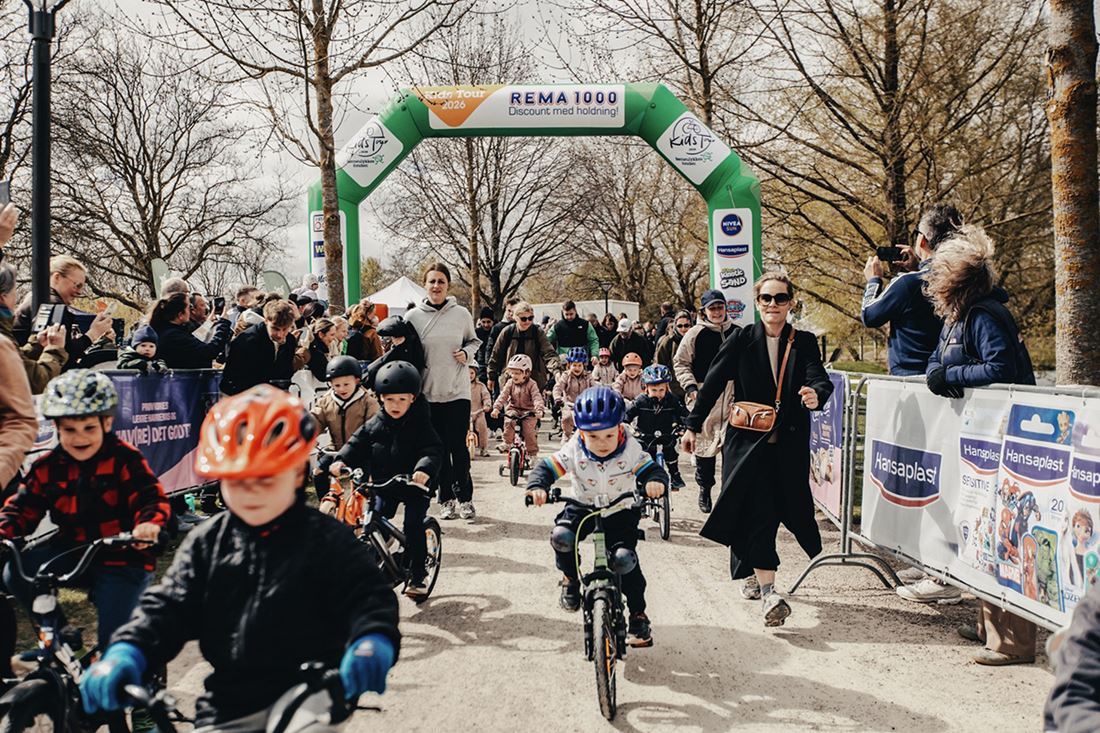 Flere veje spærres under Kids Tour og BEVÆG Festival