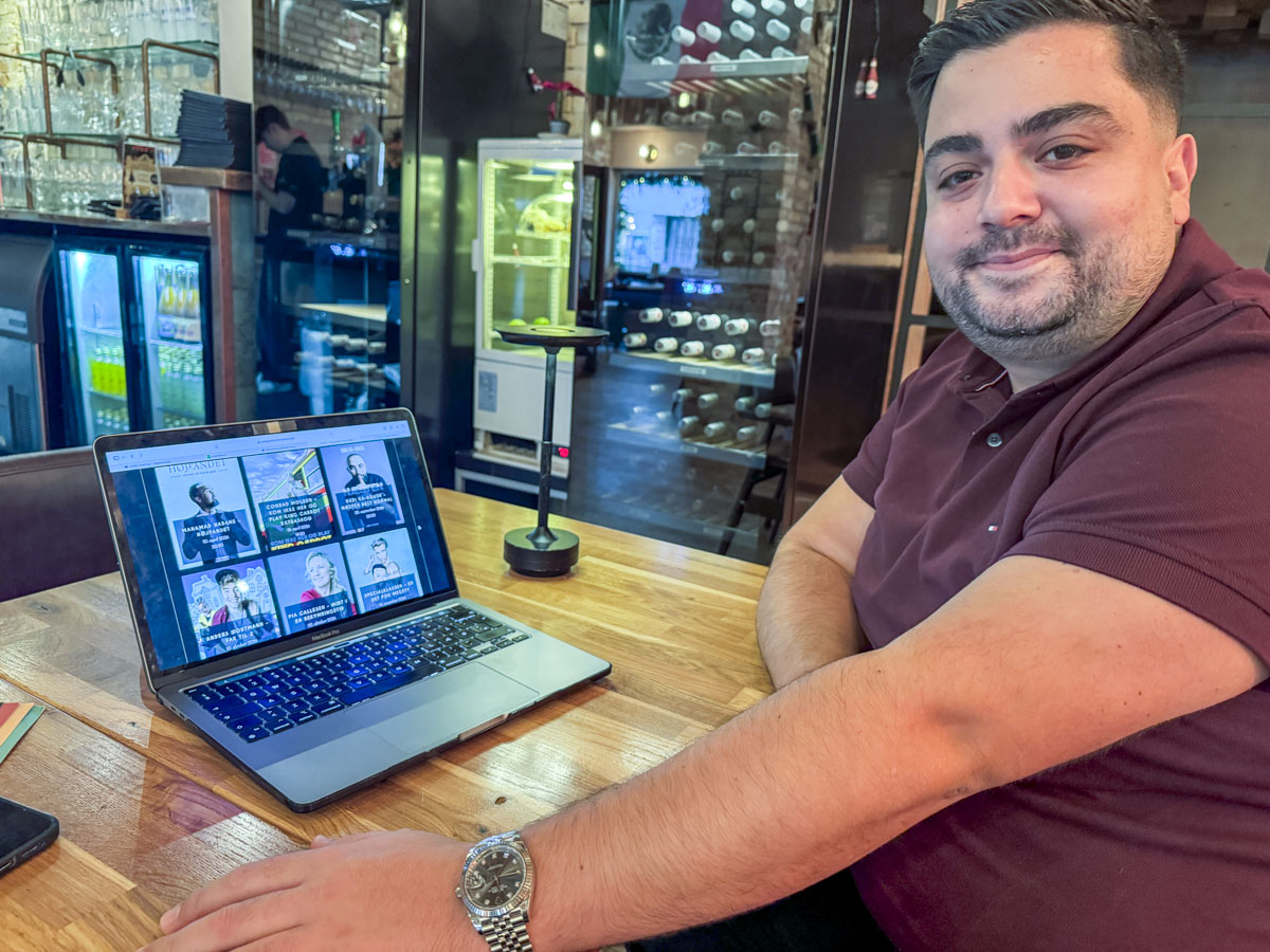 Masser af gode grin på Postgården