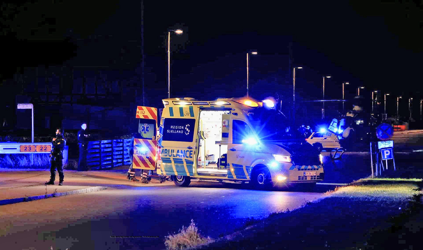 16-årig dreng blev fløjet til Rigshospitalet efter cykeluheld