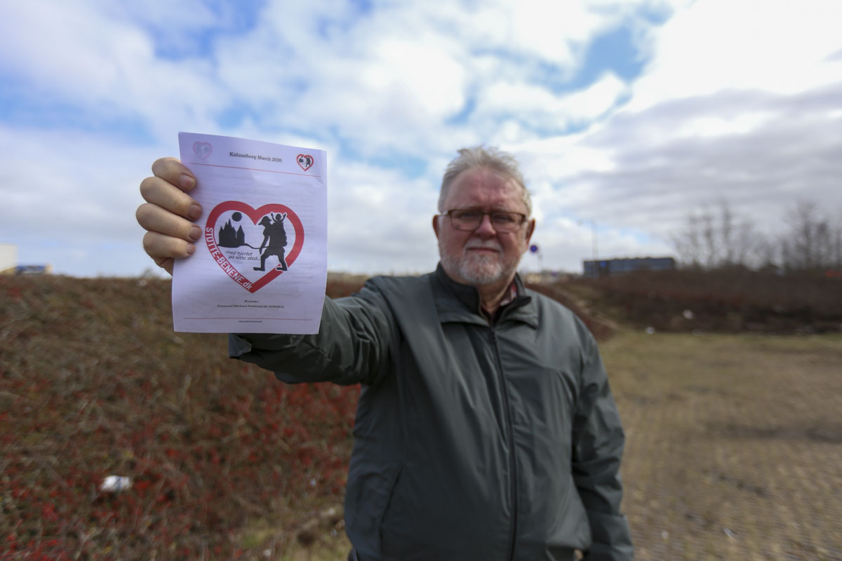  Støtte-Benene går igen rundt om Saltbæk Vig