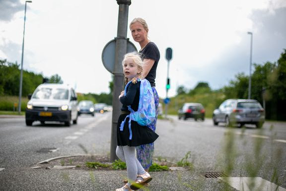 Træn skolevejen med børnene før skolestart