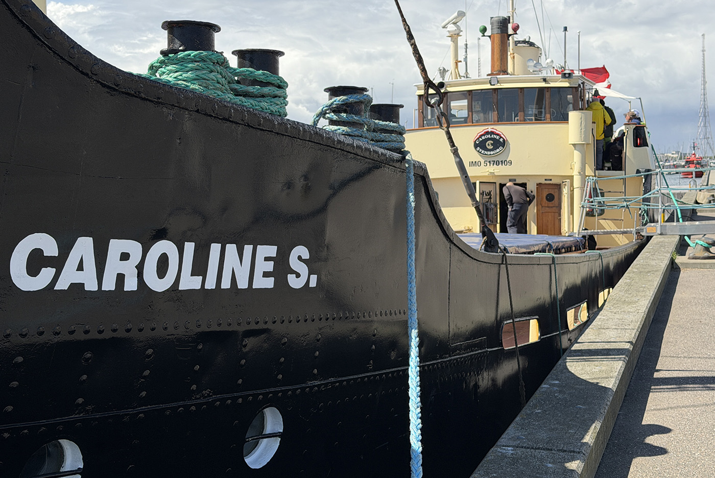 Vinden driller Caroline S