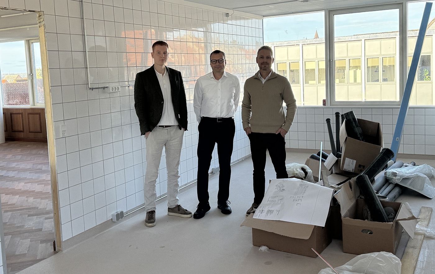 Nyt Selskabslokale midt i Kordilgade 