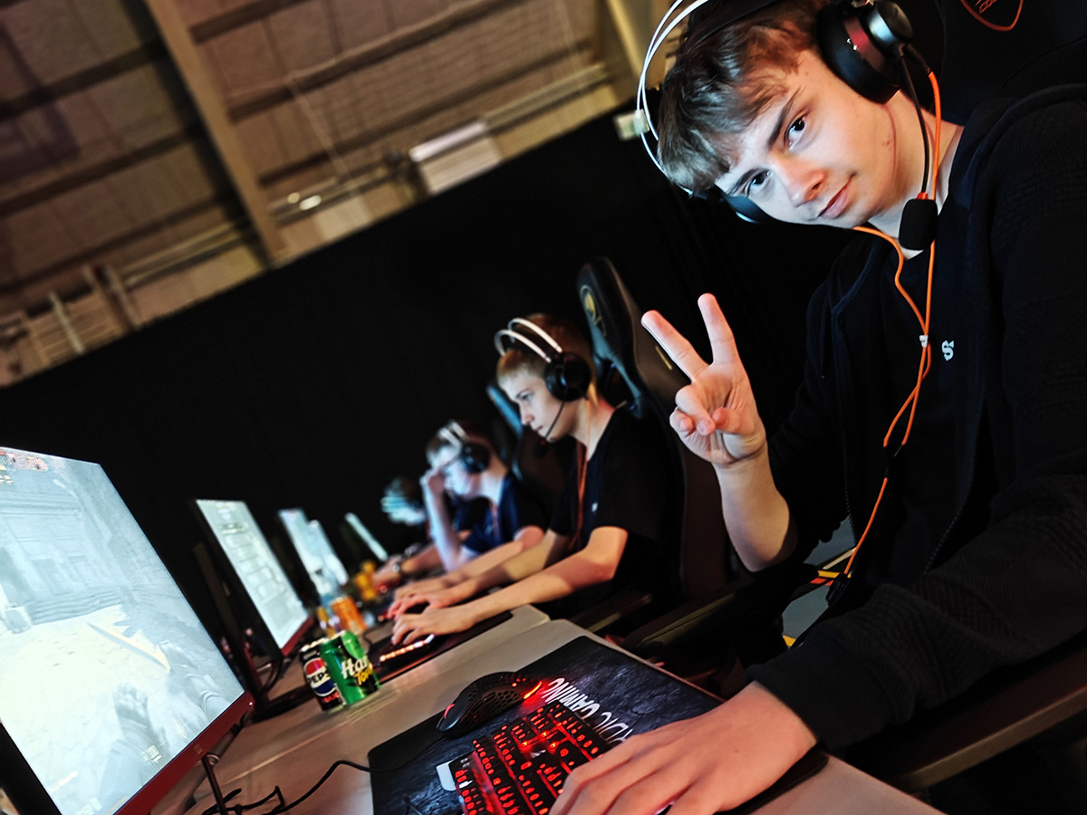 Flot præstation til esports turnering