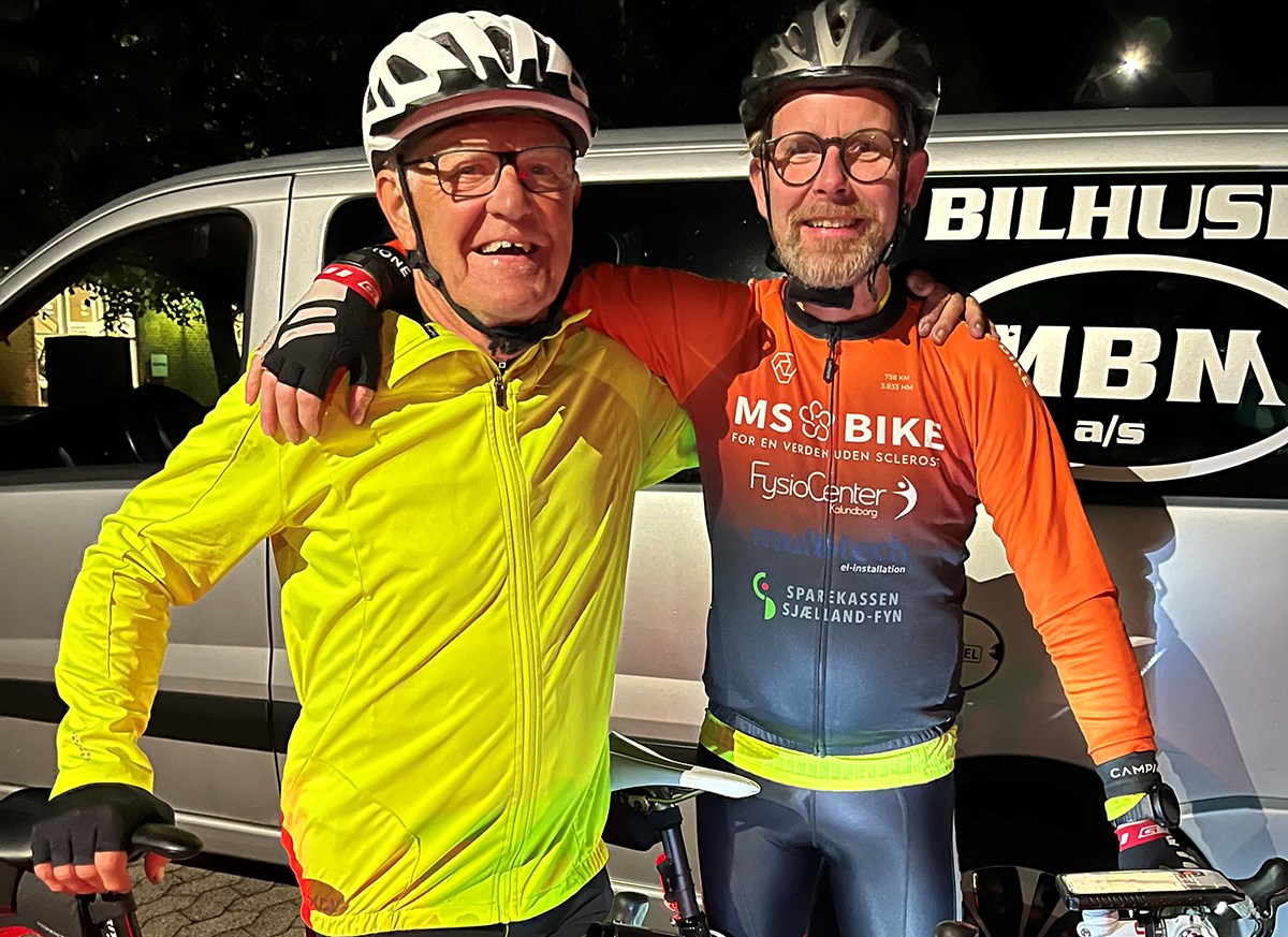 Cykler Bornholm rundt - for en verden uden sclerose