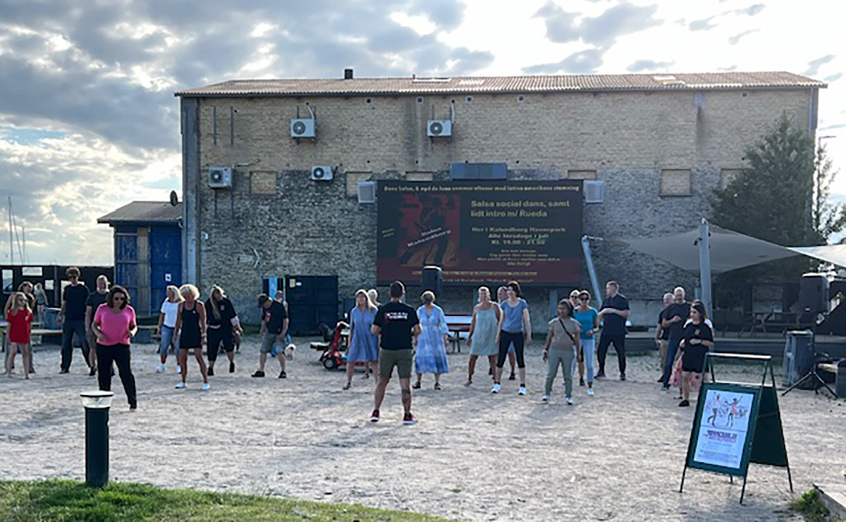 Salsa i Kalundborg Havnepark