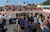 70 lokale håndboldspillere deltog i Åhus Beach Håndbold Festival i Sverige