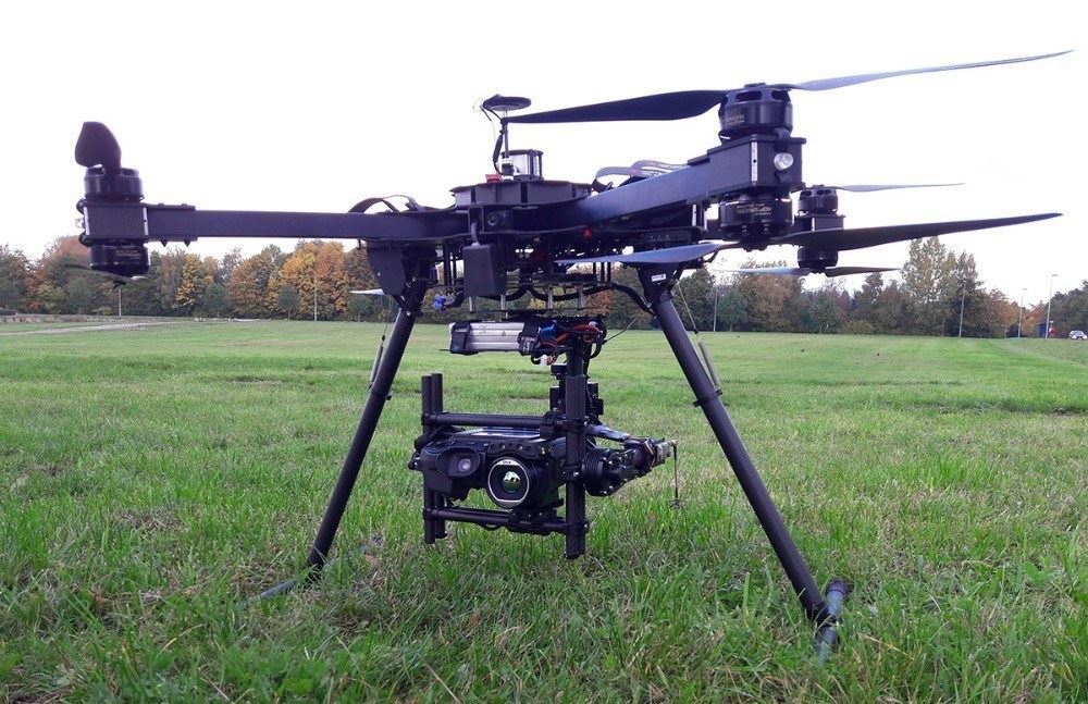 Termografering af fjernvarmenettet fra luften
