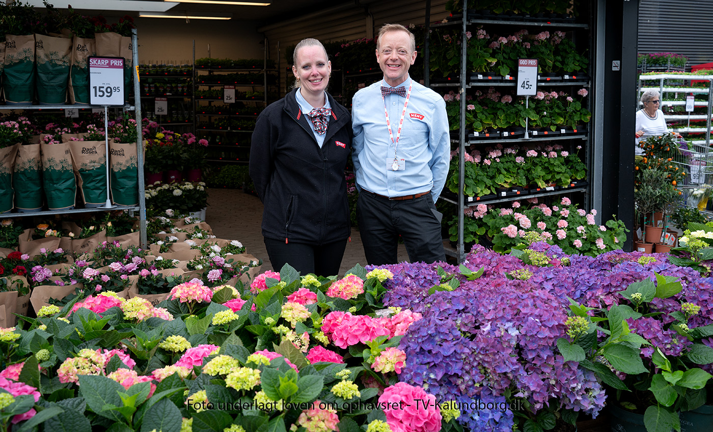 Stort blomster- og plantemarked hen over weekenden