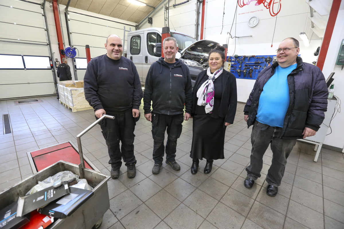 Unikt samarbejde: Daniel har nu arbejdet hos Lips Autoteknik i over to år