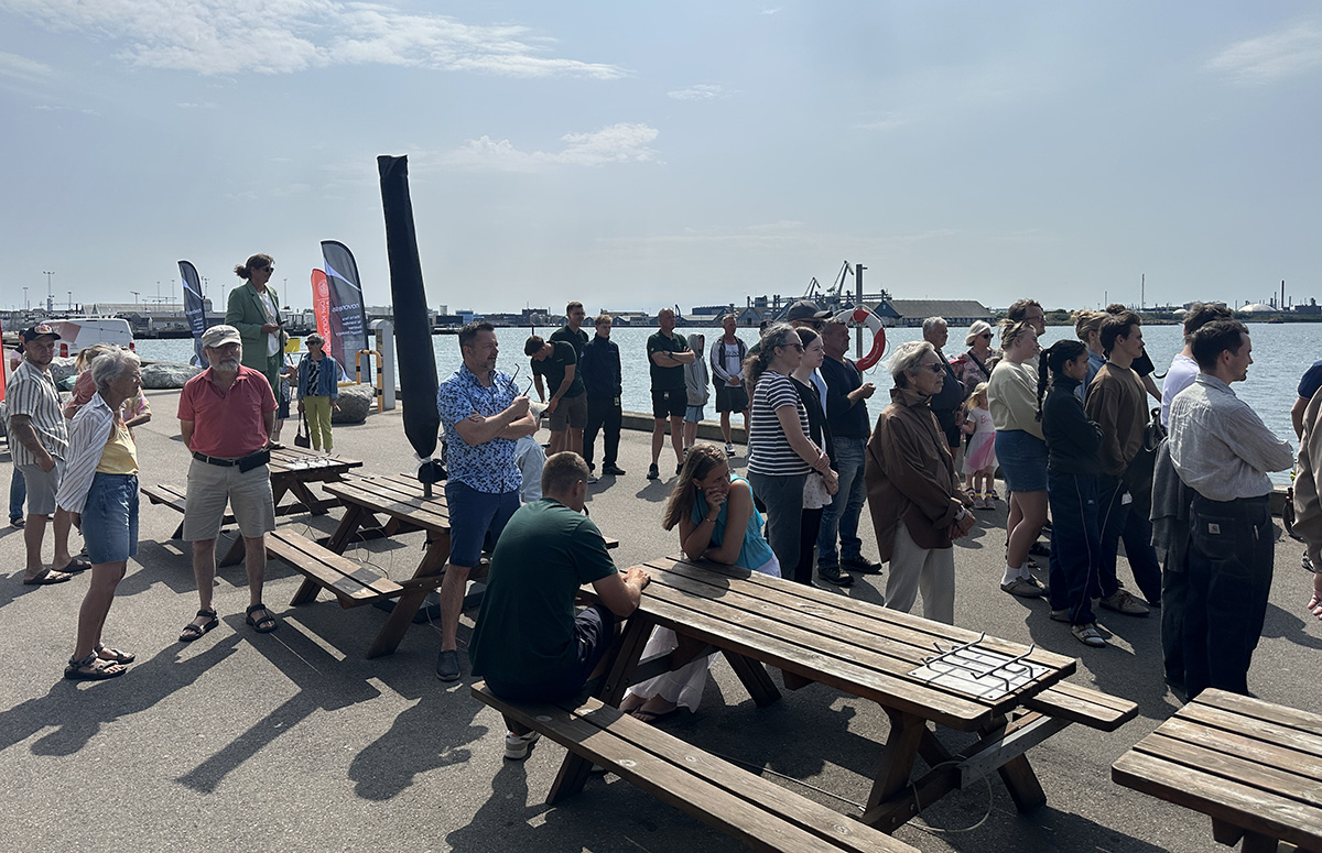 Elev- og Lærlingedag bød på Mock-up af kommende sauna 